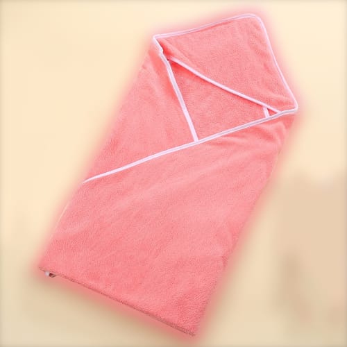 Hooded baby blanket swaddle bath towel blanket